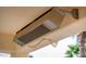Close up of a ceiling mounted electric patio heater at 13221 W Rincon Dr, Sun City West, AZ 85375