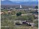 Scenic community view featuring lush landscaping and a water fountain, with a mountain backdrop at 13227 N Mimosa Dr # 107, Fountain Hills, AZ 85268