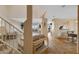 Inviting living room that features a fireplace and an open floor plan at 13227 N Mimosa Dr # 107, Fountain Hills, AZ 85268