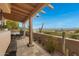 Charming covered patio showcasing beautiful desert views and comfortable outdoor seating at 13227 N Mimosa Dr # 107, Fountain Hills, AZ 85268