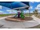 Community playground features a covered area with slides and climbing structures, providing fun outdoor activities at 13603 W Remuda Dr, Peoria, AZ 85383