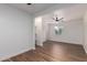 A view to an additional room with wood floors and natural light at 1900 S Coconino Dr, Apache Junction, AZ 85120