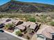 Charming desert homes with mountain views and vibrant greenery in the landscape at 20630 N 42Nd Ave, Glendale, AZ 85308