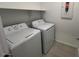 Cozy laundry room featuring modern washing machine and dryer at 25156 W Wayland Dr, Buckeye, AZ 85326