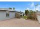 A peaceful backyard with gravel landscaping at 4432 E Carmel Ave, Mesa, AZ 85206