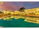 Stunning backyard with a sparkling pool, lush landscaping, and ample space for entertaining at 5801 E Exeter Blvd, Phoenix, AZ 85018