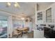 A well-lit dining area next to the kitchen with natural lighting at 7750 E Broadway Rd # 294, Mesa, AZ 85208