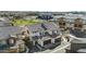 Stunning aerial view of a two-story home, showcasing its tile roof and well-maintained landscaping at 1255 N Arizona Ave # 1043, Chandler, AZ 85225