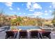 Stunning infinity pool and spa offers beautiful views of the desert landscape and luxurious outdoor living at 15956 E Tombstone Trl, Fountain Hills, AZ 85268