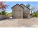 A detached garage offers ample parking and storage space and a private driveway at 1632 S Alba Cir, Mesa, AZ 85204