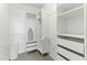 Walk-in closet with shelving and storage solutions for organization at 1679 E Dogwood Ln, Gilbert, AZ 85295