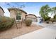 Well-maintained front yard with desert landscaping and a charming single-Gathering home at 17545 W Lilac St, Goodyear, AZ 85338