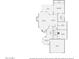 Detailed floor plan showcasing the layout, room dimensions, and flow of the home's interior spaces at 2167 E Aspen Dr, Tempe, AZ 85282