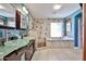 Spacious bathroom showcasing dual sinks, a luxurious soaking tub, and a walk-in shower at 22521 N 60Th Ave, Glendale, AZ 85310