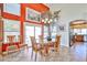 Elegant dining room with natural light, seamlessly connected to the kitchen, perfect for entertaining at 22521 N 60Th Ave, Glendale, AZ 85310