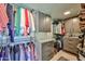 Organized walk-in closet with custom shelving and ample storage space at 22521 N 60Th Ave, Glendale, AZ 85310