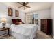 Cozy bedroom with large window and plenty of natural light at 2348 W Comstock Dr, Chandler, AZ 85224