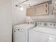 Laundry room with full size washer and dryer at 2348 W Comstock Dr, Chandler, AZ 85224