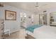 Bright bedroom with connecting bathroom and plenty of closet space at 2348 W Comstock Dr, Chandler, AZ 85224