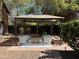 Outdoor patio area featuring gazebo, fire pit, and lounge seating creating a relaxing outdoor space at 2904 W Belmont Ave, Phoenix, AZ 85051
