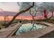 Relaxing pool with desert sunset views at 3201 N 91St St, Mesa, AZ 85207