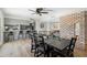Bright and airy dining room featuring stylish decor, wood floors, and an open-concept layout at 4129 W Caron St, Phoenix, AZ 85051