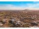 Expansive aerial view showing the layout of a luxurious desert community with custom home at 41823 N 111Th Pl, Scottsdale, AZ 85262