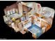 Detailed 3D floor plan showcasing the layout and design of the home's interior at 6720 W Mcrae Way, Glendale, AZ 85308