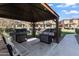 Outdoor grilling area with two grills, perfect for community cookouts at 7726 E Baseline Rd # 156, Mesa, AZ 85209