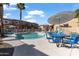 Community pool and recreation area offer outdoor relaxation and socializing at 7726 E Baseline Rd # 156, Mesa, AZ 85209