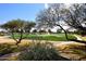 Scenic view of the lush green golf course on a sunny day at 8406 E Calle Buena Vis, Scottsdale, AZ 85255