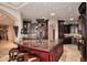 Gourmet kitchen with spacious island, custom cabinetry, and stainless steel appliances at 8406 E Calle Buena Vis, Scottsdale, AZ 85255