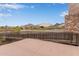 Expansive rooftop deck offering stunning mountain views, sleek railings, and ample space for entertaining at 10796 E Betony Dr, Scottsdale, AZ 85255