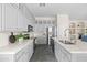 Spacious kitchen with gray cabinets, stainless appliances, and a large center island at 1528 E Harrison St, Gilbert, AZ 85295