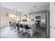 Modern kitchen features gray cabinets, a large center island, and stainless steel appliances at 1528 E Harrison St, Gilbert, AZ 85295