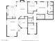 Detailed floor plan illustrating the layout of the home with labeled rooms and dimensions at 1773 E Constitution Dr, Chandler, AZ 85225