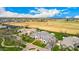 Aerial view of estate featuring meticulously maintained grounds, privacy landscaping, and an inviting outdoor space at 20690 E Sunset Dr, Queen Creek, AZ 85142