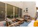 A cozy outdoor patio provides ample seating, perfect for relaxing or entertaining at 2571 S Melvin St, Gilbert, AZ 85295