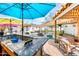 Outdoor bar area with colorful decor, providing a fun space for entertaining by the pool at 3126 N 17Th Dr, Phoenix, AZ 85015
