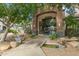 Clubhouse with brick entry and landscaping at 3302 N 7Th St # 108, Phoenix, AZ 85014