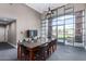Well-appointed conference room with large table, television, and large windows at 3302 N 7Th St # 108, Phoenix, AZ 85014