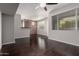 Bright living room with hardwood floors and natural light, offering a welcoming and airy space at 3302 N 7Th St # 108, Phoenix, AZ 85014