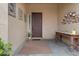 A glimpse inside the front entrance, adorned with decor at 4515 E Rakestraw Ln, Gilbert, AZ 85298