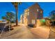 Desert-style home with modern architecture, desert landscaping, and private parking at 9834 N 1St St, Phoenix, AZ 85020