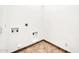 Clean laundry room with tile floor and utility connections for washer and dryer at 10059 W Villa Lindo Dr, Peoria, AZ 85383