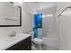 Bathroom featuring a single vanity with shower at 10817 W Wilshire Dr, Avondale, AZ 85392