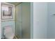 Well-lit bathroom with shower and toilet, offering a functional design at 15948 W Sheila Ln, Goodyear, AZ 85395