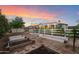 Backyard featuring an outdoor garden and custom home giving a cozy feeling at 19717 E Country Meadows Dr, Queen Creek, AZ 85142
