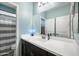 Modern bathroom featuring a vanity, updated fixtures and neutral paint at 2336 W Magdalena Ln, Phoenix, AZ 85041
