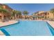 Stunning community pool with clear blue water, perfect for relaxation and recreation at 240 W Juniper Ave # 1053, Gilbert, AZ 85233